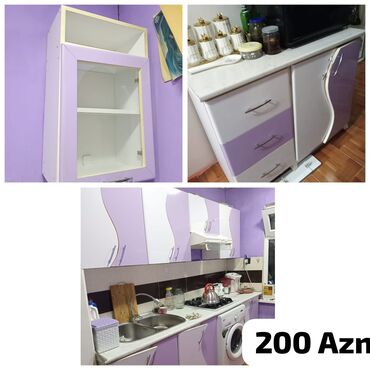 Mətbəx mebeli: Aynur92👑 Qiymet *200 Azn* Metbex mebeli satilir Uzerinde hecne
