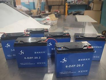 Аксессуары и запчасти для электротранспорта: Прадаю в хорошем состоянии тяговые акумуляторы лёгкае б.у 6 штек 12 — 4