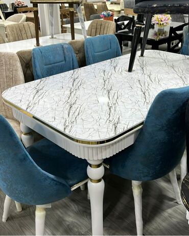 Masa və oturacaq dəstləri: Qonaq otağı üçün, Yeni, Açılmayan, Dördbucaq masa, 6 stul -da lalafo.az — 20 Masa və oturacaq dəstləri: Qonaq otağı üçün, Yeni, Açılmayan, Dördbucaq masa, 6 stul — 20