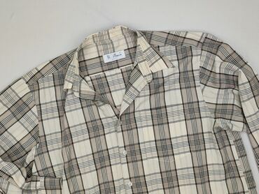 eleganckie ubrania plus size: Maison, Koszulа dla mężczyzn, rozmiar 5XL