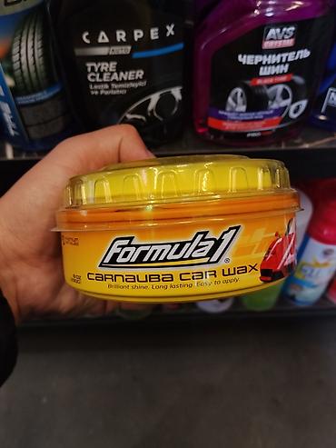 воск для машины: Воск для автомобиля Formula 1 Carnauba Car Wax. - Тип: твердый воск — 1