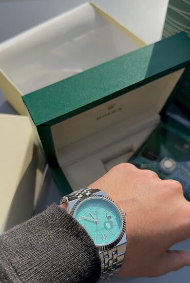 Toy paltarları və aksesuarları: Yeni, Qol saatı, Rolex, rəng - Gümüşü