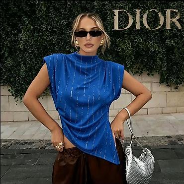 vogeli bluze: Ženska bezrukavna majica sa visokim okovratnikom i asimetričnim — 5