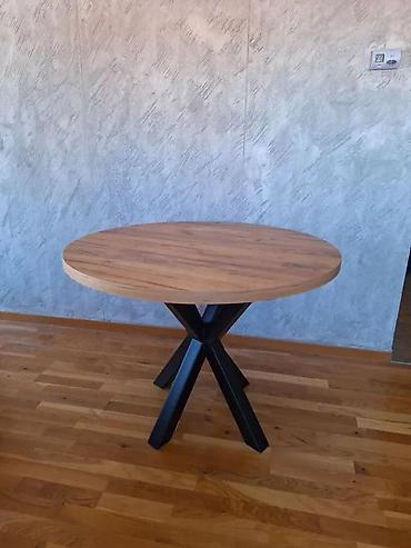 Stilski trpezarijski stolovi: OKRUGLI STO IZRADA PO MERI XR5678 | — 10