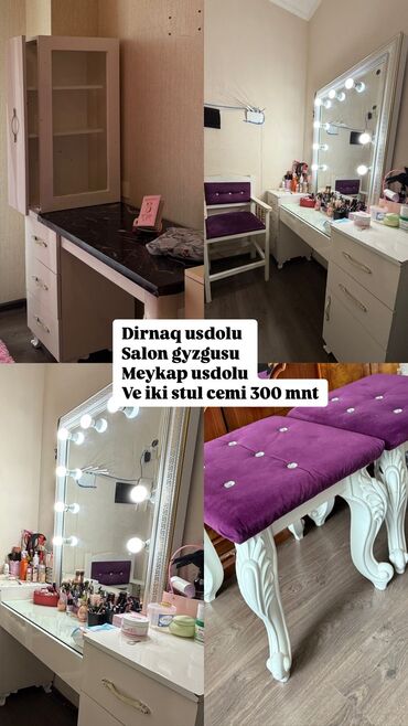 Dolablar: *Sada*
Salon mebeli dest 300azn
unvan Yasamal 1415