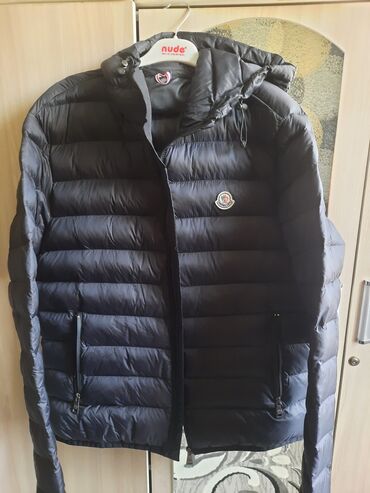 куртка м65: Куртка Moncler, XL (EU 42), цвет - Черный