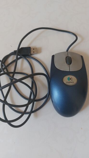 Компьютерные мышки: Мышка компьютерная, проводная, в рабочем состоянии