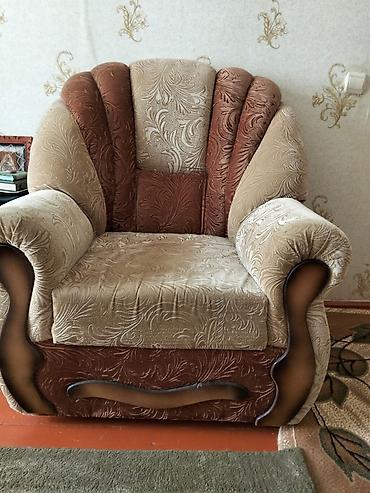 İşlənmiş, Divan, 2 kreslo, Divan, Bazasız, Açılan