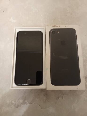 iphone 15 pro max 1tb цена бишкек: IPhone 7, Колдонулган, 32 ГБ, Кара, Каптама, Куту, 77 %