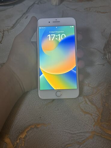 Apple iPhone: IPhone 8 Plus, 64 GB, Rose Gold, Barmaq izi