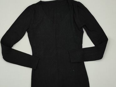 czarne bluzki w serek: Sweter, 2XS, stan - Dobry