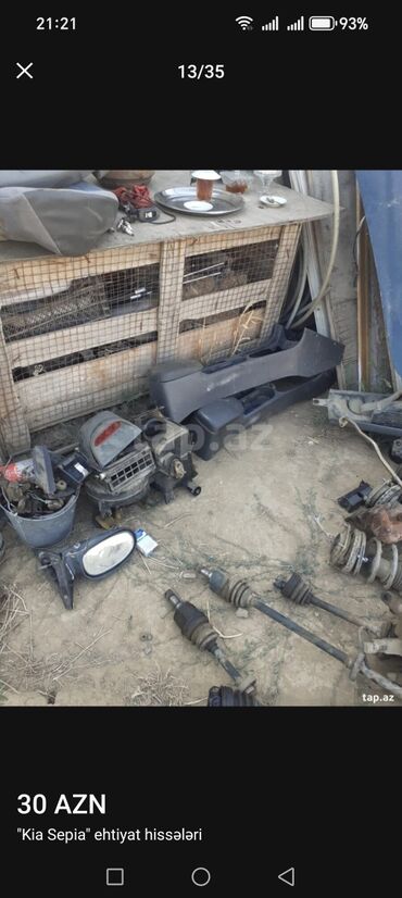 Digər avtomobil ehtiyat hissələri: Kia Sephia üçün ehtiyat hissələri - Mühərrik komplekti və ayrılıqda — 2