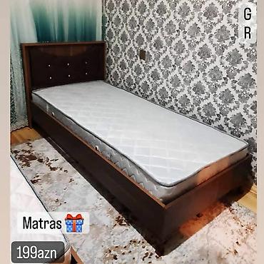 Çarpayılar: Yeni, Təknəfərlik çarpayı, Bazasız, Matras ilə, Siyirməsiz, Azərbaycan — 8
