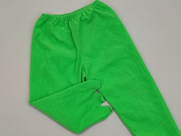 bluzka z falbankami dla dziewczynki: Spodnie 3/4 3-4 lat, Tkaniny syntetyczne, stan - Dobry