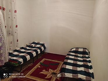 kiraye ile satilan evler: Kirayə: 2 otaqlı həyət evi (tam mebellə) - Plan: qonaq otağı, 2 yataq — 1