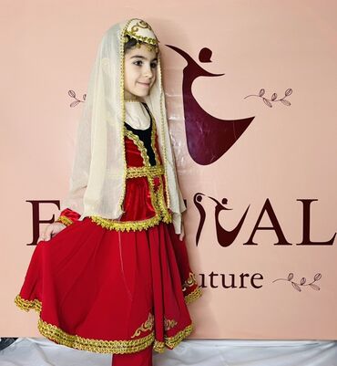 məktəb formaları satışı: Milli kostyum, Qız üçün, 10 - 12 yaş, Yeni