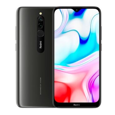 смартфоны xiaomi redmi: Xiaomi, Redmi 8, Колдонулган, 32 GB, түсү - Кара, 2 SIM