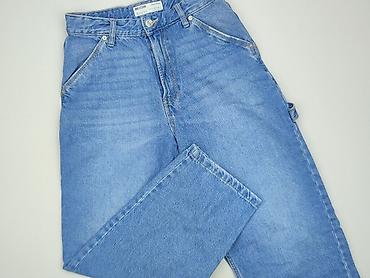 jeansy carpenter: Bershka, Jeansy damskie, rozmiar XS — 1