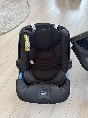 Коляски: Коляска, Chicco, цвет - Черный, Б/у, Самовывоз, Платная доставка — 9