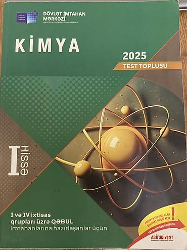 Məhsul: DİM 2025 Test Topluları – Kimya və Riyaziyyat (I və II