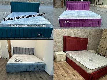 Çarpayılar: Yeni, İkinəfərlik çarpayı, Matras ilə — 7