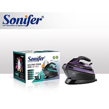 par utu: №: 16416 Məhsulun adı: Sonifer SF-9112 Purple buxar generatorlu ütü — 2