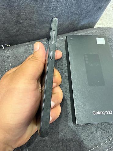 galaxy s 23: Samsung Galaxy S23, 128 GB, rəng - Qara, Barmaq izi — 3