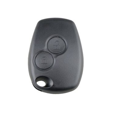 clio: Чехол для автомобильного ключа с двумя кнопками, чехол без логотипа