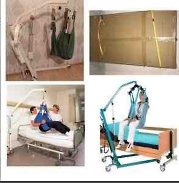vannalar: Pasiyent qaldırma lifti – evdə və klinikalarda yataqdan kresloya/əlil — 2