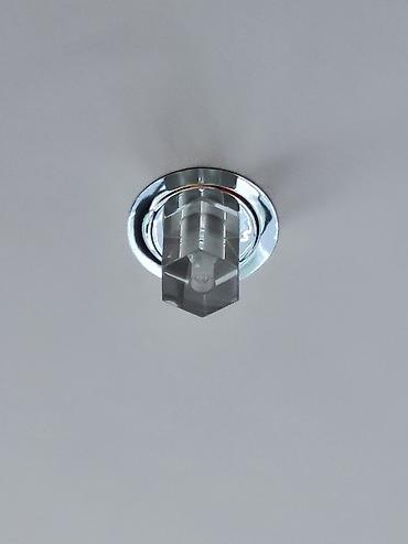 Spot lampalar: Tavan üçün dekorativ spot işıq - Material: xrom rəngli metal halqa və — 1