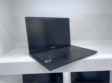 Ноутбуки и нетбуки: Ноутбук, MSI, 8 ГБ ОЗУ, AMD Ryzen 7, 15.6 ", Новый, Для работы, учебы, память SSD