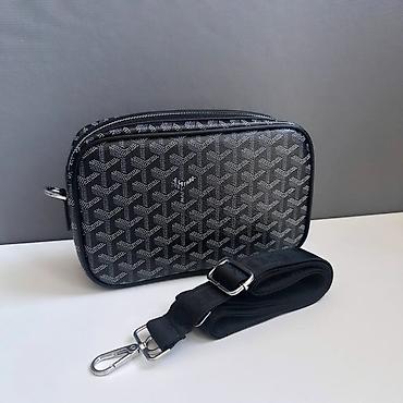 Барсетки: Барсетка, Fendi, Материал: Искусственная кожа, Регулируемый ремень, Новый — 8