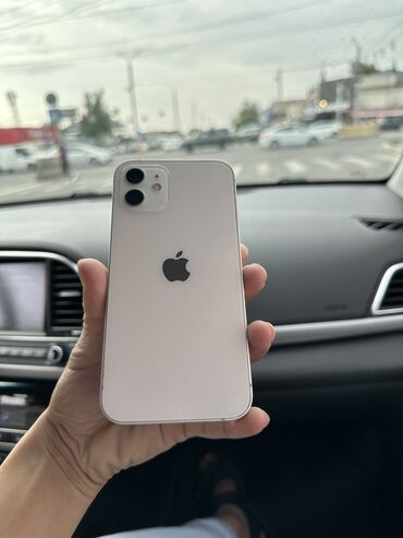 купить iphone 12 в рассрочку: IPhone 12, Б/у, 128 ГБ, Защитное стекло, Кабель, Чехол, 75 %