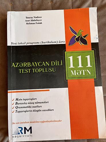 Testlər: Azərbaycan dili test toplusu — 1