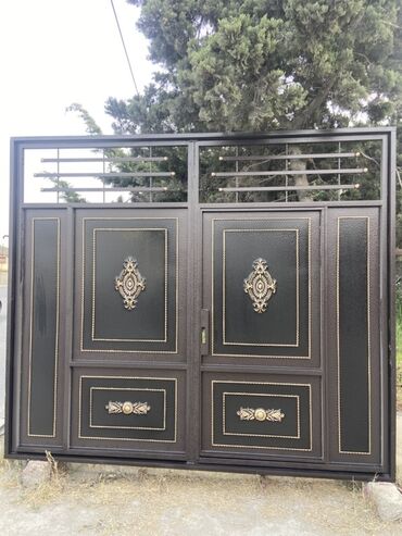 Həyət darvazaları: Yeni Dəmir Həyət darvazası, 3 m, Mexaniki, Qapı ilə, rəng - Qara, Kredit yoxdur, Ödənişli quraşdırma, Ünvandan götürmə, Ödənişli çatdırılma, Rayonlara çatdırılma -da lalafo.az — 32 Həyət darvazaları: Yeni Dəmir Həyət darvazası, 3 m, Mexaniki, Qapı ilə, rəng - Qara, Kredit yoxdur, Ödənişli quraşdırma, Ünvandan götürmə, Ödənişli çatdırılma, Rayonlara çatdırılma — 32