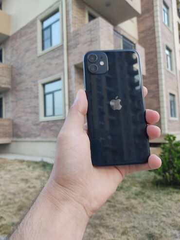 ayfon c: IPhone 11, 64 ГБ, Черный, Гарантия, Беспроводная зарядка, Face ID