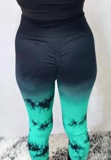 Helanke, biciklistički šortsevi: Ženske sportske helanke visokog struka - Model: duge helanke sa — 10