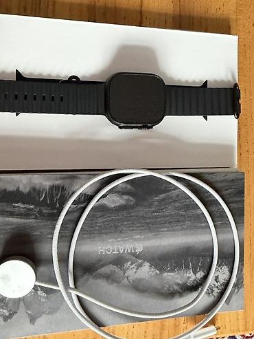Apple Watch: Apple Watch Ultra 3, 49 мм, чёрный титан, Ocean Band, месяц, полный — 7