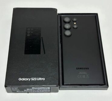 Samsung: Samsung Galaxy S23 Ultra, 256 GB, rəng - Qara, Sensor, Barmaq izi, Simsiz şarj