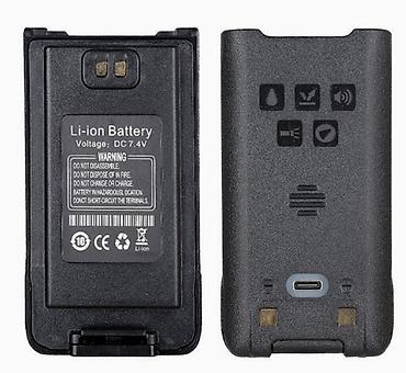 type c: Аккумулятор для раций Baofeng UV‑9R/UV‑9R Plus/UV‑9R Pro - — 4