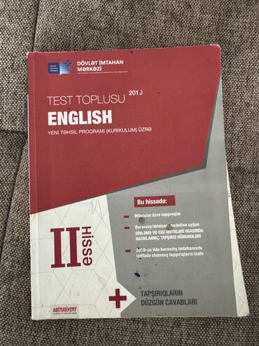 talıbov test imtahan çalışmaları pdf: Dövlət İmtahan Mərkəzi tərəfindən nəşr edilmiş, 2019-cu il yeni təhsil