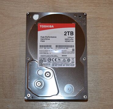 Жесткие диски, переносные винчестеры: Накопитель, Toshiba, HDD, 2 ТБ, 3.5", Для ПК