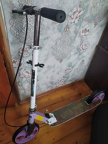 ninebot e2 pro: Şəhər üçün skuter - Mexaniki skuter, iri təkərlər (ön və arxa), asan — 1