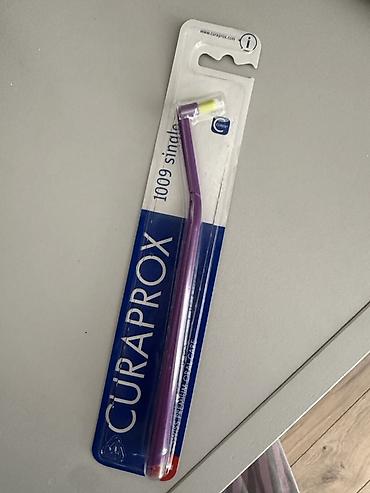 fırca: CURAPROX Single 1009 – dişlərarası, breket kənarları və çətin çatılan — 1