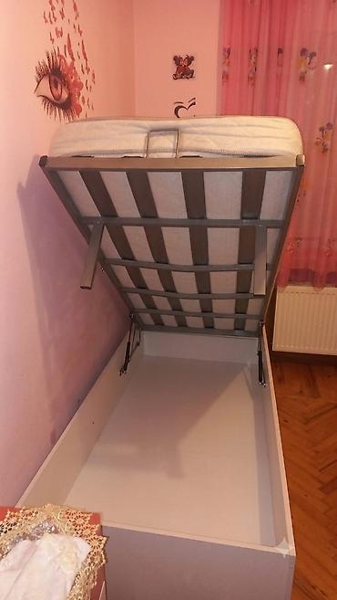kravat tek: Qaldırılan sandıqlı tək nəfərlik çarpayı və döşək dəsti - Ölçü: tək — 2