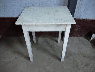 нержавейка столы бу: Стол, цвет - Белый, Б/у