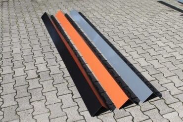 Çerepitsa: Metal dam örtüyü üçün künc/profil elementləri - Material: boyalı