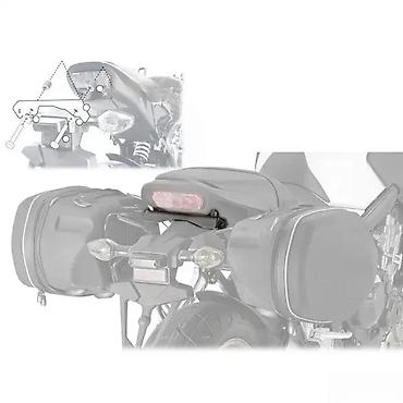 cirada za motor: Nosač/adapter za zadnje svetlo kočnice – univerzalni držač za — 1