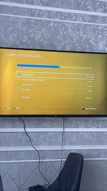 playstatin: PlayStation 4 (PS4) oyun konsolu dəsti Komplekt: - PS4 konsolu (qara) — 5