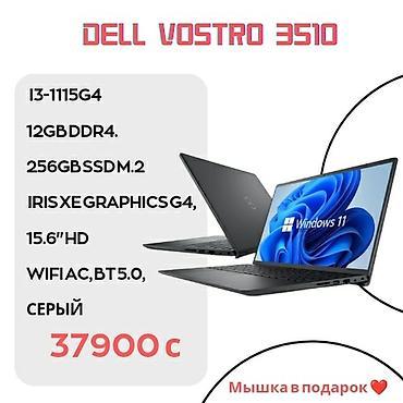 windows 10: Ноутбук Dell Vostro 3510 Intel Core i3-1115G4 (3.00-4.10GHz), ОЗУ — 1